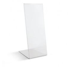 Portadepliant con base a L - 1/3 A4 - 10 x 21 cm - Lebez