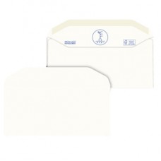 Busta KAMI GOMMATE - bianca - carta riciclata FSC  - senza finestra - 110 x 230 mm - 100 gr - Pigna - conf. 500 pezzi