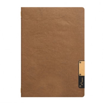 Portamenù Nature - 1 inserto doppio - A5 - 24,9 x 17,5 cm - marrone - Securit