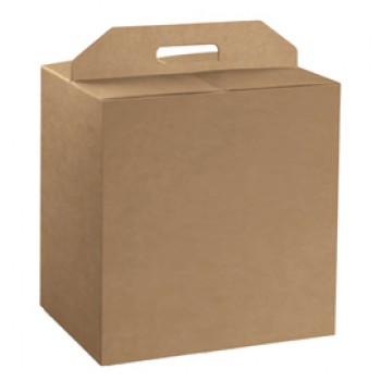 Scatola panettone + bottiglia - liscio - 33 x 25 x 35 cm - avana - Scotton Scatola panettone + bottiglia - liscio - 33 x 25 x 35 cm - avana - Scotton