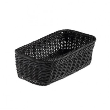 Cestino rettangolare Vanity - in PPL - 32,5x17,5x10 cm - nero - Leone Cestino rettangolare Vanity - in PPL - 32,5x17,5x10 cm - nero - Leone