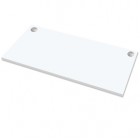 Piano di lavoro per scrivania Cambio - 160 x 80 x 2,5 cm - bianco - Fellowes