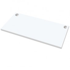 Piano di lavoro per scrivania Cambio - 160 x 80 x 2,5 cm - bianco - Fellowes