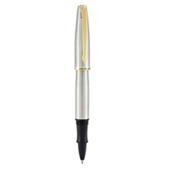 Penna roller Aldo Domani - punta M - fusto silver - Monteverde Penna roller Aldo Domani - punta M - fusto silver - Monteverde
