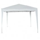Gazebo PopUp - 3 x 3 m - acciaio/PL - bianco - Garden Friend