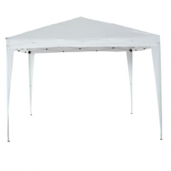 Gazebo PopUp - 3 x 3 m - acciaio/PL - bianco - Garden Friend