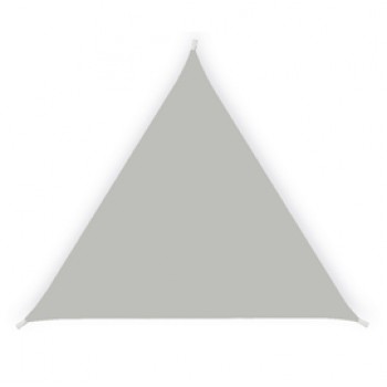 Tenda a vela triangolare ombreggiante - 3,6 x 3,6 x 3,6 m - PL - cenere - Garden Friend