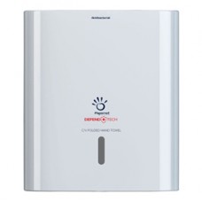 Dispenser antibatterico Defend Tech - per asciugamani piegati a C/V - Papernet