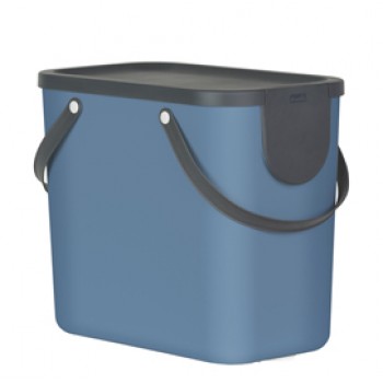 Pattumiera Albula - 25 L - blu horizon - Rotho