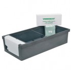 Kit Orto urbano - 115 x 58 x28 cm - antracite - Verdemax