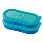 Snack box Picnik Concept - blu - Maped - set 2 pezzi