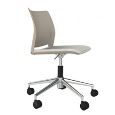 Seduta Home/Office Alpha APGT - senza braccioli - beige - Unist