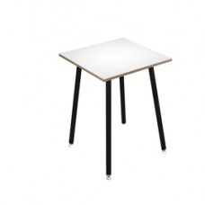 Tavolo alto Skinny Metal - 80 x 80 x 105 cm - nero/bianco Tavolo alto Skinny Metal - 80 x 80 x 105 cm - nero/bianco