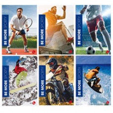 Maxiquaderno Be More Sport - A4 - 36+2 fogli - 100gr - 1 rigo - BM Maxiquaderno Be More Sport - A4 - 36+2 fogli - 100gr - 1 rigo - BM