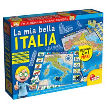 Geopuzzle "La mia bella Italia" I'm a Genius - Lisciani
