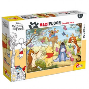 Puzzle Maxi "Disney Winnie the Pooh" - 24 pezzi - Lisciani