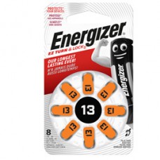 Pila per apparecchi acustici 13 Zinc Air - Energizer - blister 8 pezzi