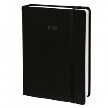 Agenda settimanale Affari Prestige ML 2027 - 10 x 15 cm - silk nero - Quo Vadis