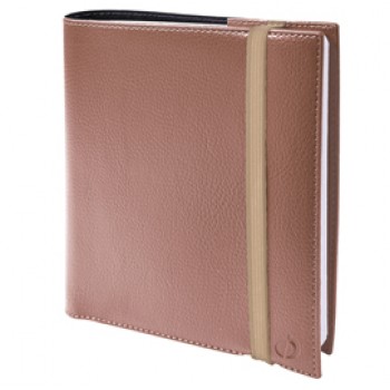 Agenda settimanale Time&Life 2027 - 16 x 16 cm - rame metal - Quo Vadis