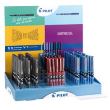 Penna Hi-Tecpoint V5 - colori assortiti - Pilot - expo 60 pezzi Penna Hi-Tecpoint V5 - colori assortiti - Pilot - expo 60 pezzi