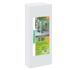 Serra Clematis - a casetta - 155 x 155 x 205 cm - acciaio verniciato/PVC - verde/trasparente - Verdemax