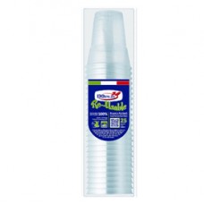 Bicchieri Diamant - riutilizzabili - polistirene - 250 ml - Dopla - conf. 25 pezzi Bicchieri Diamant - riutilizzabili - polistirene - 250 ml - Dopla - conf. 25 pezzi