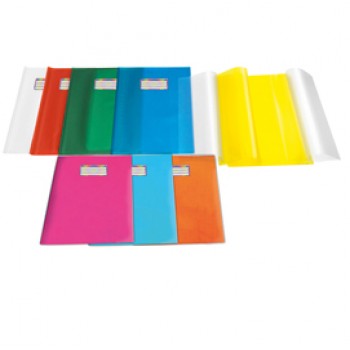 Coprimaxi Emysilk - c/alette - PVC - 180 mic - 21 x 30 cm - goffrato - trasparente - fucsia - Colorosa