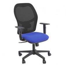 Seduta operativa Hubble HUHUVE - 3 blocchi - con braccioli regolabili - blu/nero - Unisit Seduta operativa Hubble HUHUVE - 3 blocchi - con braccioli regolabili - blu/nero - Unisit