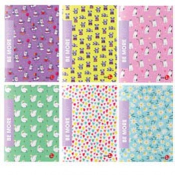 Maxiquaderno Be more Tiny - A4 - 36+2 fogli - 100gr - rigo di 3a - BM