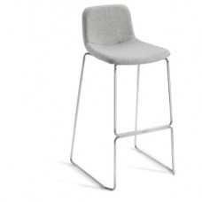 Sgabello Tosca TOS - senza braccioli - grigio chiaro - Unisit Sgabello Tosca TOS - senza braccioli - grigio chiaro - Unisit