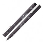 Pin fineliner - punta 0.5 mm - grigio scuro - Uni Mitsubishi