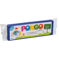 Pasta Pongo - panetto 350 gr - blu - Giotto Pasta Pongo - panetto 350 gr - blu - Giotto