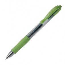 Roller gel a scatto G-2 - punta 0,7mm - verde chiaro - Pilot Roller gel a scatto G-2 - punta 0,7mm - verde chiaro - Pilot
