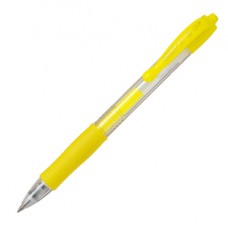 Roller gel a scatto G-2 - punta 0,7mm - giallo neon - Pilot Roller gel a scatto G-2 - punta 0,7mm - giallo neon - Pilot