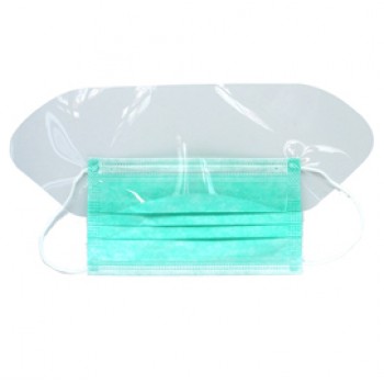 Mascherina chirurgica - con visiera paraschizzi - PVS