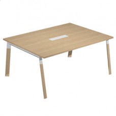 Tavolo riunione Woody - 160 x 120 x 72,5 cm - piano rovere Tavolo riunione Woody - 160 x 120 x 72,5 cm - piano rovere