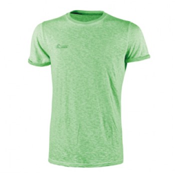 Magliette a maniche corte - taglia M - fluo verde - U-Power - conf. 3 pezzi