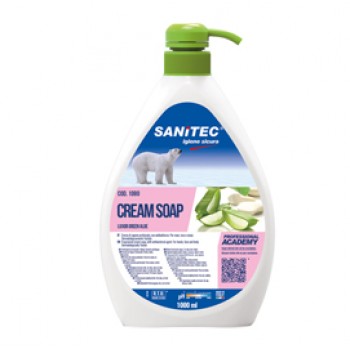 Crema di sapone Luxor Green Aloe - 1 lt - Sanitec