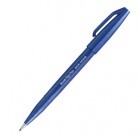 Pennarello Brush Sign Pen - blu - Pentel