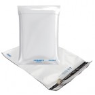 Sacchetto Polyself - per corrieri  - D3 - 31 x 41 cm - PE - bianco/grigio - Blasetti  - conf. 100 pezzi