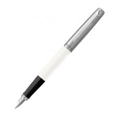 Penna stilografica Jotter Original - punta M - fusto bianco - Parker