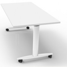 Tavolo multifunzione Taxi - con ruote - 120 x 80 x 73,7 cm - bianco Tavolo multifunzione Taxi - con ruote - 120 x 80 x 73,7 cm - bianco