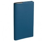 Agenda settimanale Planital 2027 - c/spirale - 8,8 x 17 cm - copertina Soho - blu acciaio - Quo Vadis