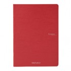 Maxiquaderno Ecoqua Original PM - A4 - 90 gr - 5 mm - 40 fogli - rosso scuro - Fabriano