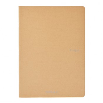 Maxiquaderno Ecoqua original PM - A4 - 90 gr - 1 rigo - 40 fogli - bruno - Fabriano