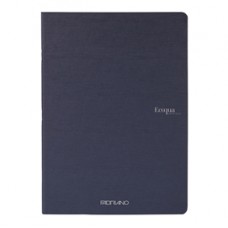 Maxiquaderno EcoQua original PM - A4 - 90 gr - 1 rigo - 40 fogli - blu scuro - Fabriano