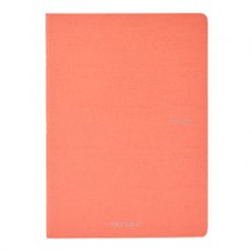 Maxiquaderno EcoQua original PM - A4 - 90 gr - 1 rigo - 40 fogli - lampone - Fabriano