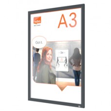 Cornice Impression PRO - a clip - A3 - grafite - Nobo Cornice Impression PRO - a clip - A3 - grafite - Nobo