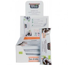 Barretta noce di cocco - ricoperta di cioccolato fondente - 30 gr - Biomerenda Barretta noce di cocco - ricoperta di cioccolato fondente - 30 gr - Biomerenda