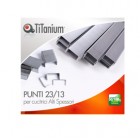 Punti metallici 23/13 - TiTanium - conf. 1000 pezzi